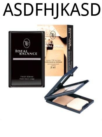 Пудра для лица TF Cosmetics "Ideal Balance" тон №01 натуральный, 3 в 1 TP-01