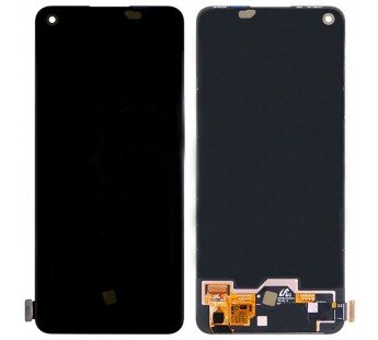 Дисплей для Realme 9 Pro+ (RMX3393/RMX3392) в сборе Черный - (OLED) + набор инструментов и клей