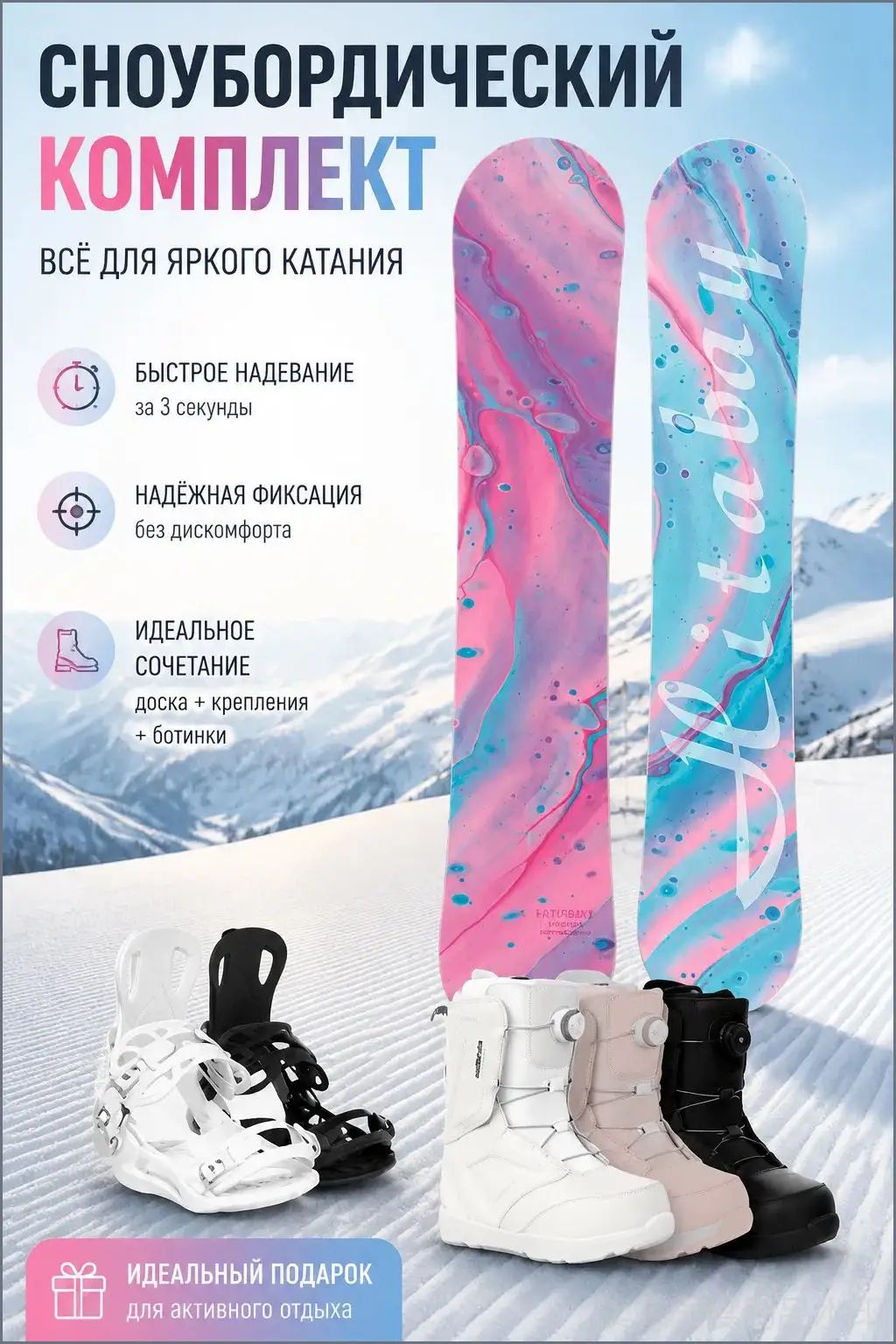 Сноубордический комплект, 258ECB3F