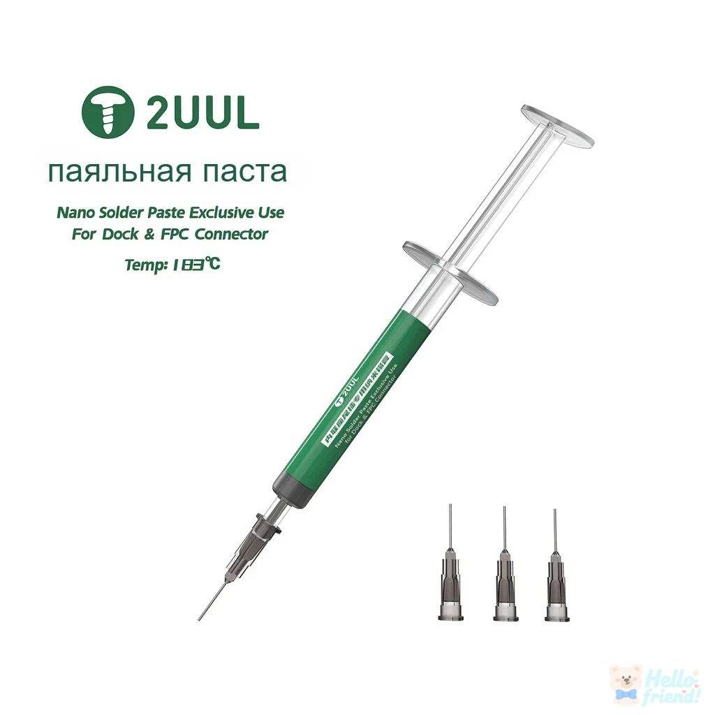 SC99 Nano паста для пайки, 183 паста для сварки олова со шприцем для ремонта пайки печатных плат мобильных телефонов SMD