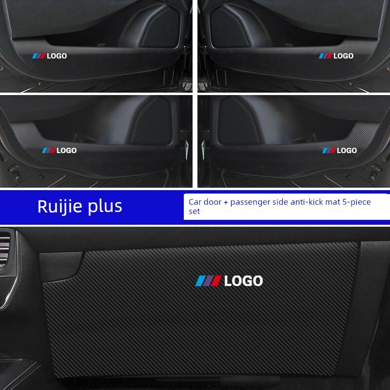 Набор из 5 шт. ковриков для дверей и перчаточного ящика Ford Edge L Plus с защитой от царапин