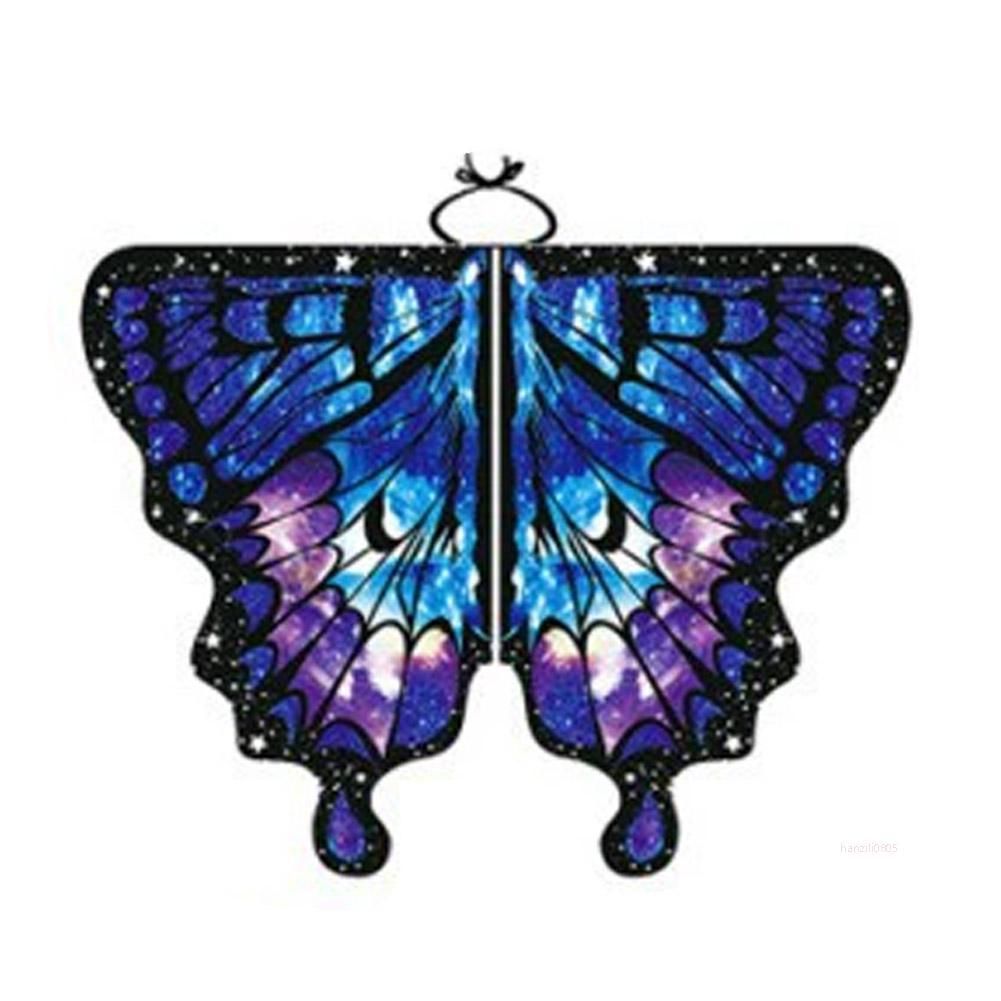 Крылья бабочки для девочек / костюм бабочки карнавальный,110cm