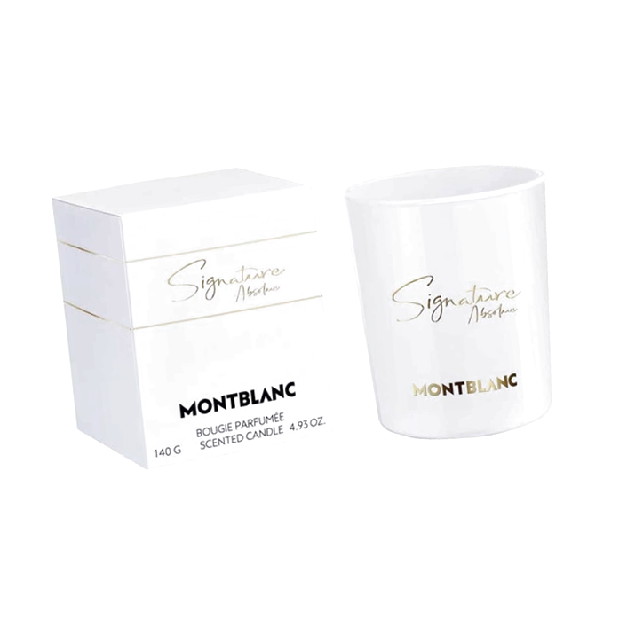 Свеча для дома Монблан Сигнатур 140 гр - Montblanc Signature Absolue