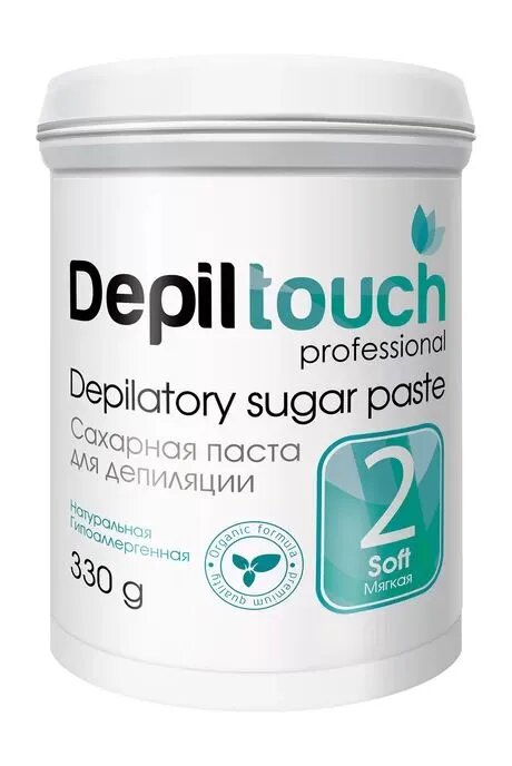 DEPILTOUCH Паста сахарная для депиляции 2 мягкая, 330 г