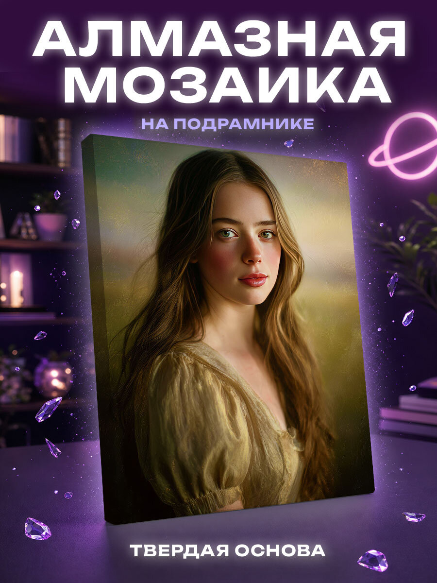 Алмазная мозаика Девушка