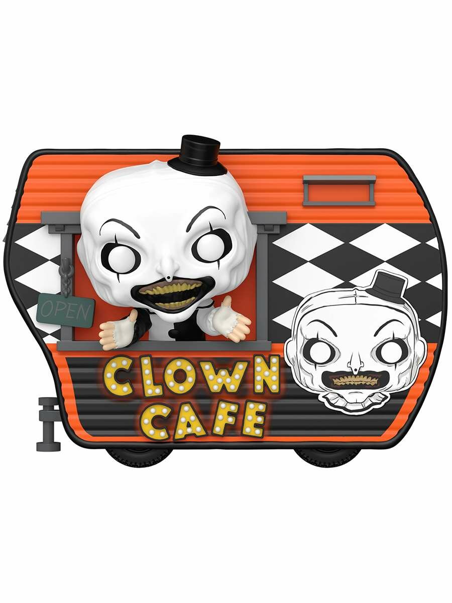 Фигурка Funko POP! Rides Terrifier 2 Art With Clown Cafe (149) 93401