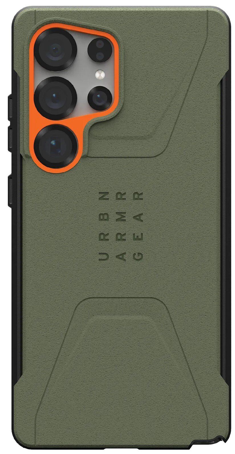 Чехол ударопрочный UAG Civilian MagSafe на Galaxy S25 Ultra, оливковый