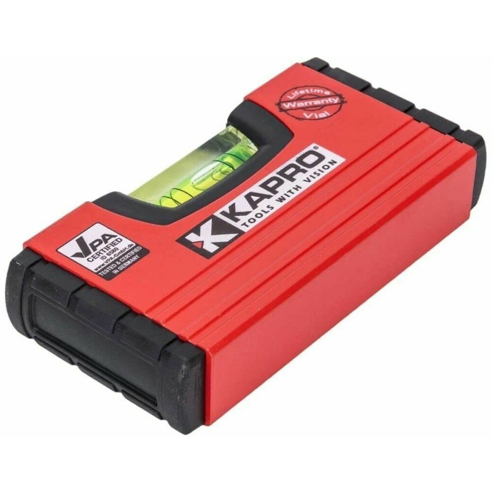 Уровень Kapro Mini 246, противоударный, 1 глазок, длина 10 см