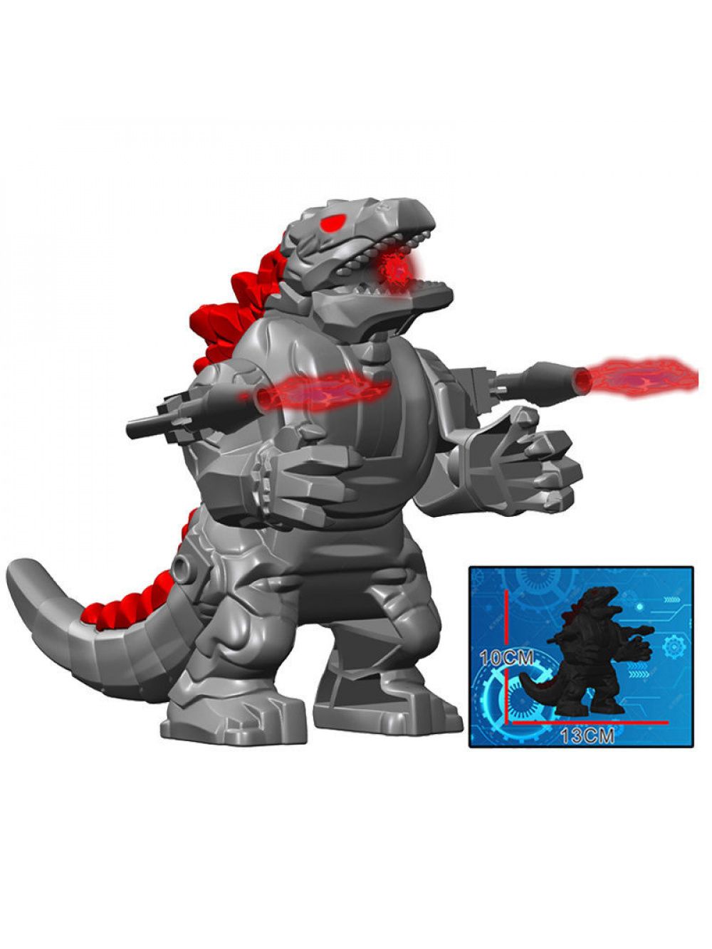 Годзилла и Кинг Конг конструктор для мальчика Игрушки мини фигурки Godzilla 6