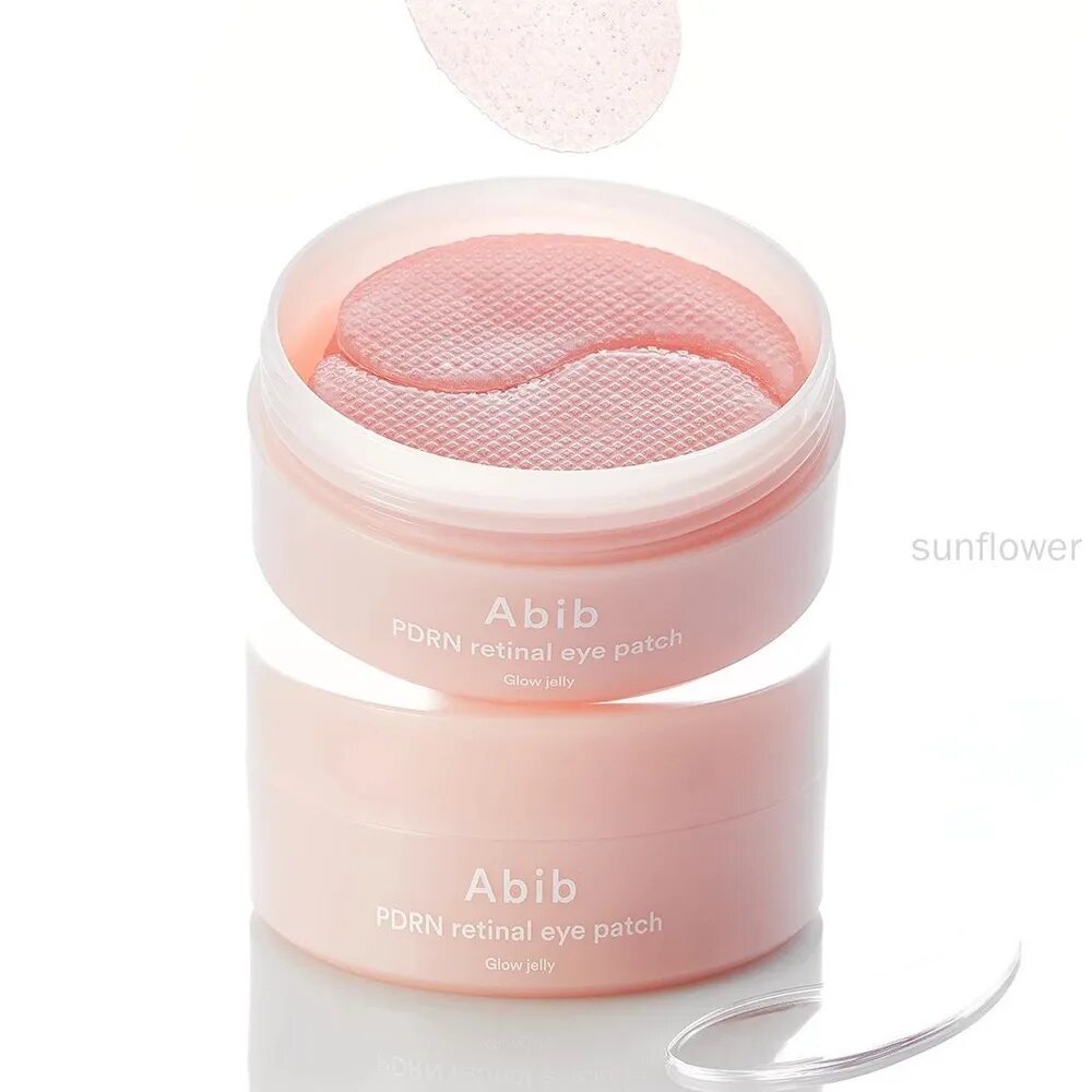 Abib Гидрогелевые патчи с пдрн и ретиналем PDRN Retinal Eye Patch Glow Jelly 30 пар