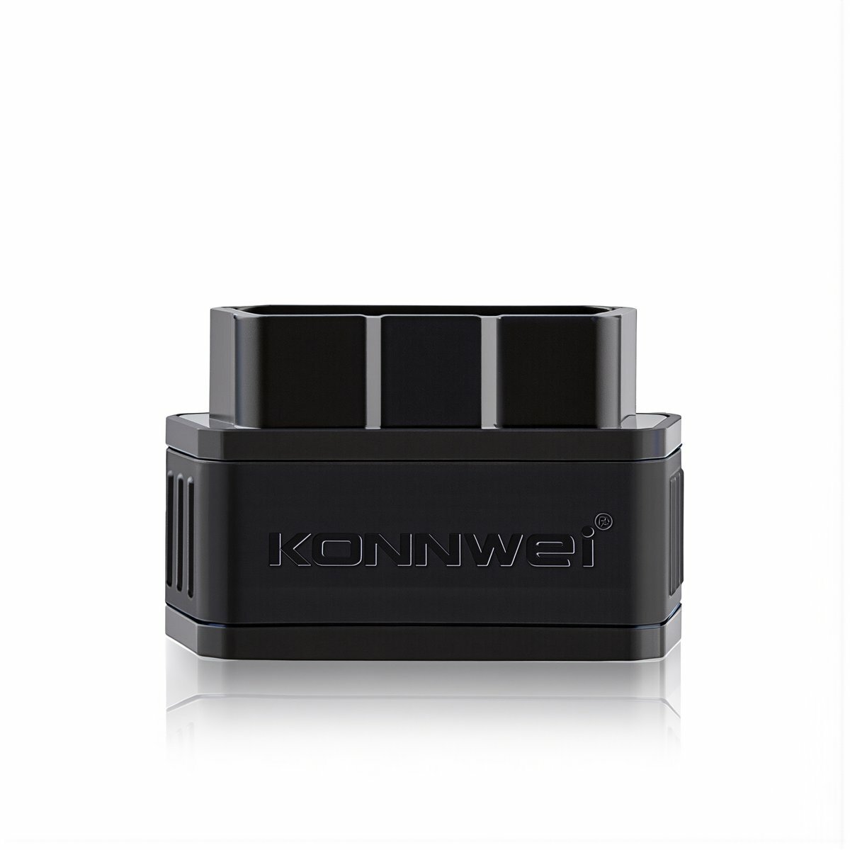 Компактный диагностический сканер KONNWEI KW903 Bluetooth 5.2 OBD2 красный цвет для проверки технического состояния любого автомобиля
