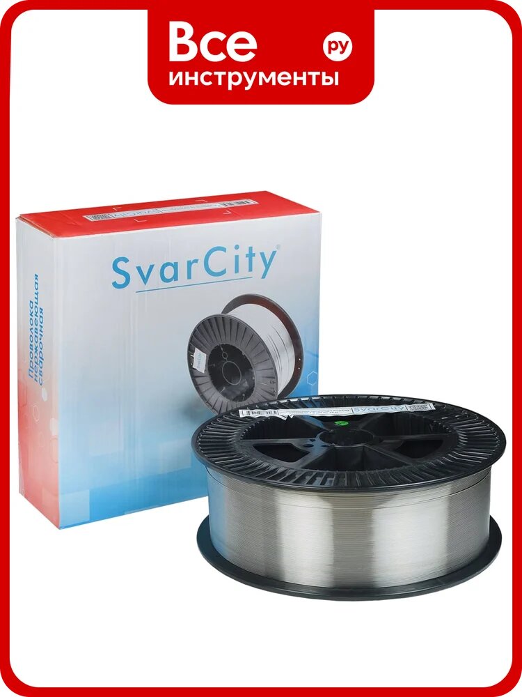 Сварочная проволока нержавеющая SvarCity ER 347 LSi (Св-07Х19Н10Б) 1.2мм, 15кг ER347LSi/1,2/15кг