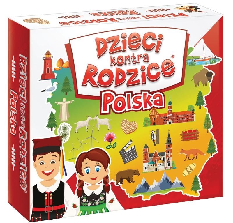 Настольная игра Дети против Родителей Польша, семейная игра для детей