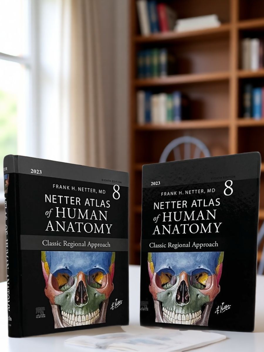 Netter Atlas Of Human Anatomy: Classic Regional Approach, International Edition 8