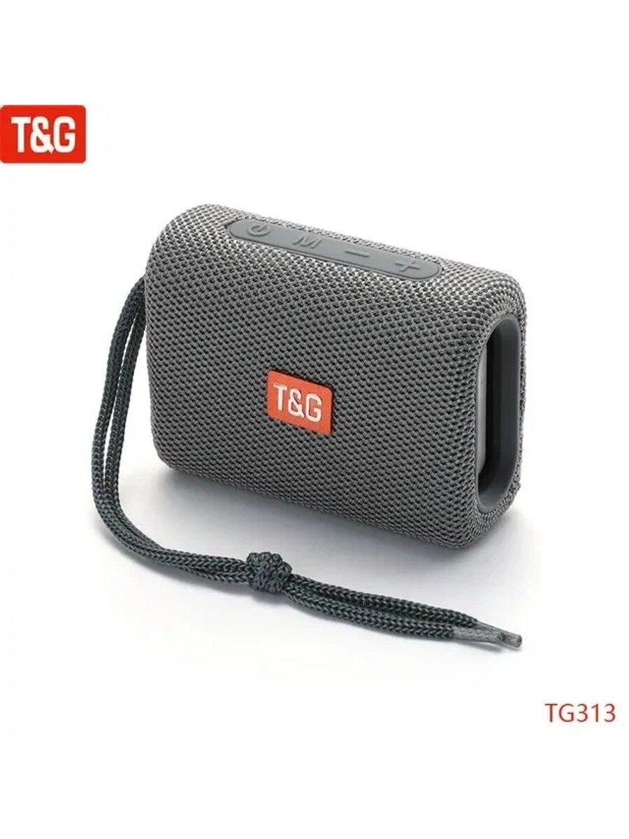 Портативная Беспроводная колонка TG313 bluetooth, водонепроницаемая и тяжелая сабвуфера снаружи