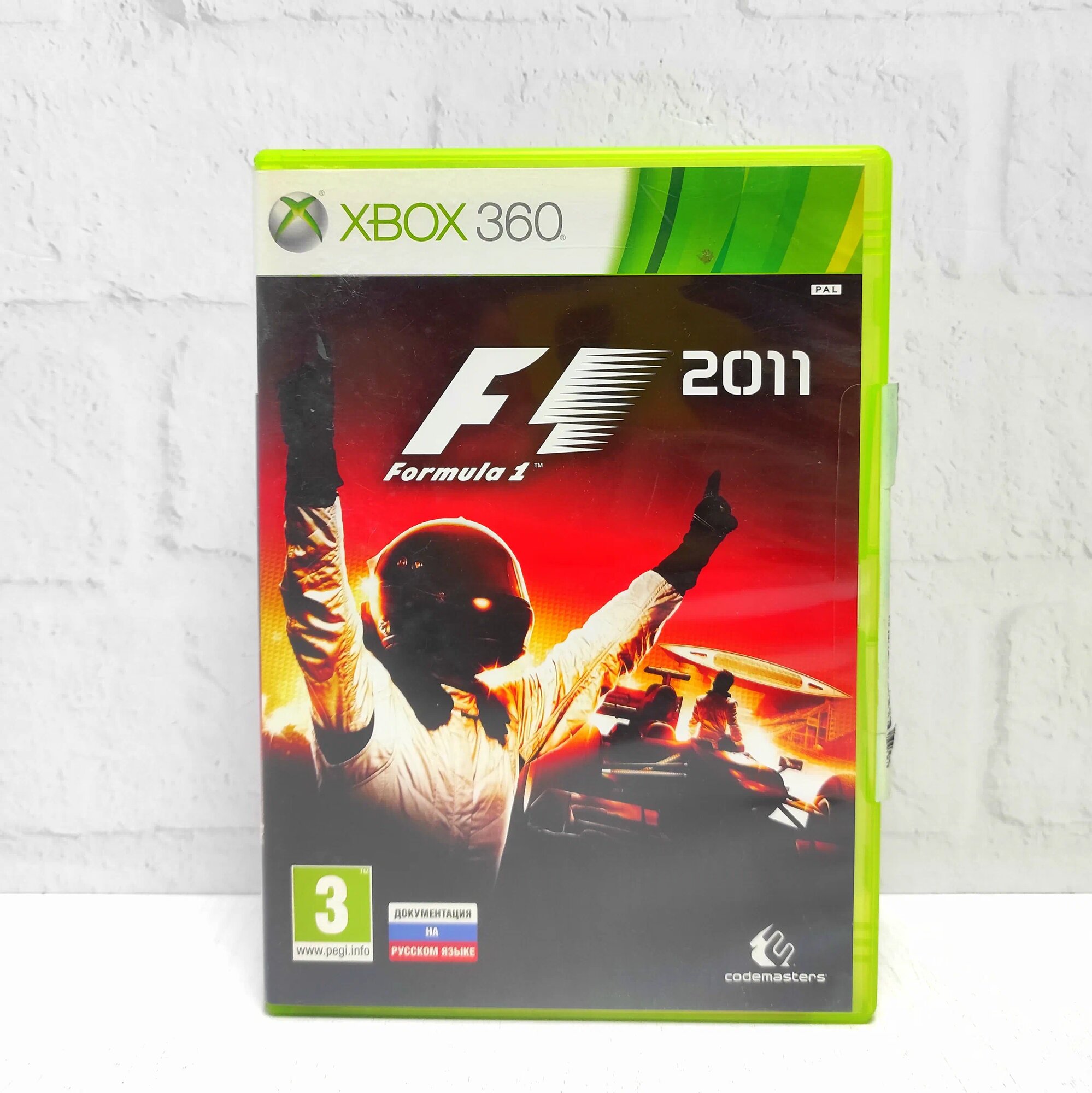 Formula 1 F1 2011 Английский язык Видеоигра на диске Xbox 360. Товар уцененный