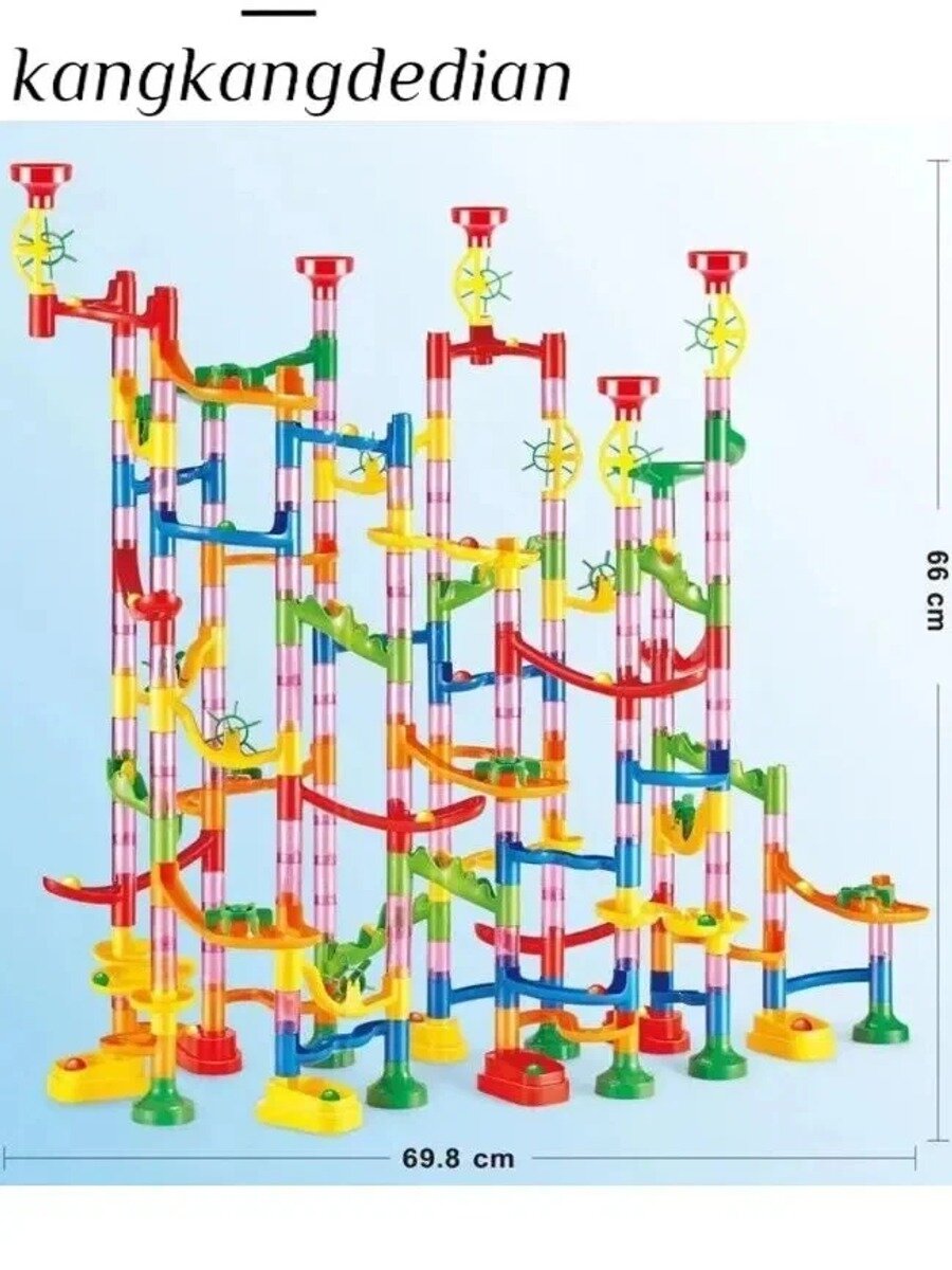 Конструктор лабиринт Турбо шарики Marble Run детский пластиковый для малышей