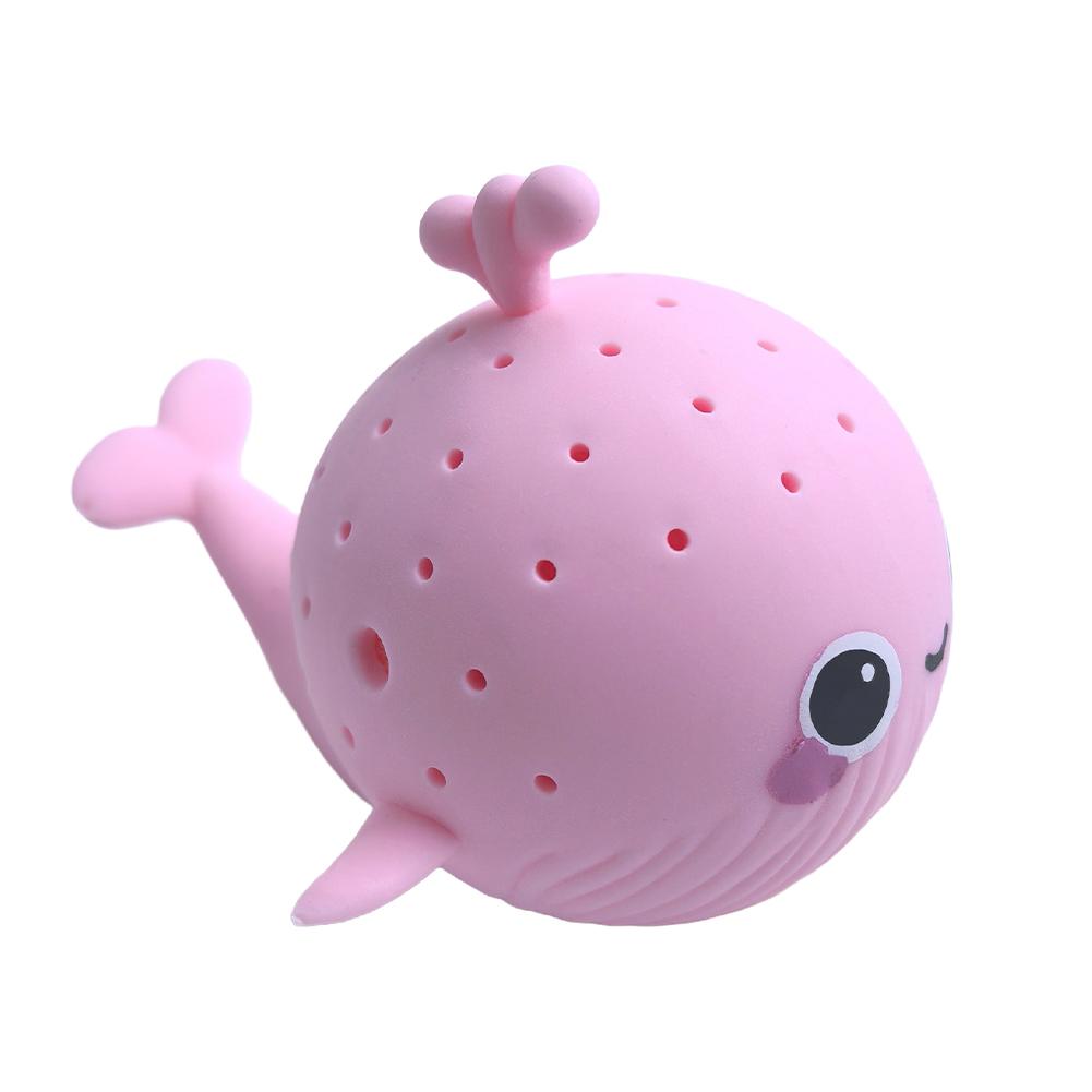 Игрушки для ванной для купания кит с фонтаном