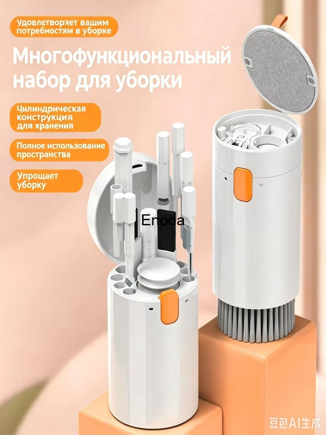 Многофункциональная компьютерная клавиатура 20 в 1, гарнитура, щетка для удаления пыли с экрана мобильного телефона