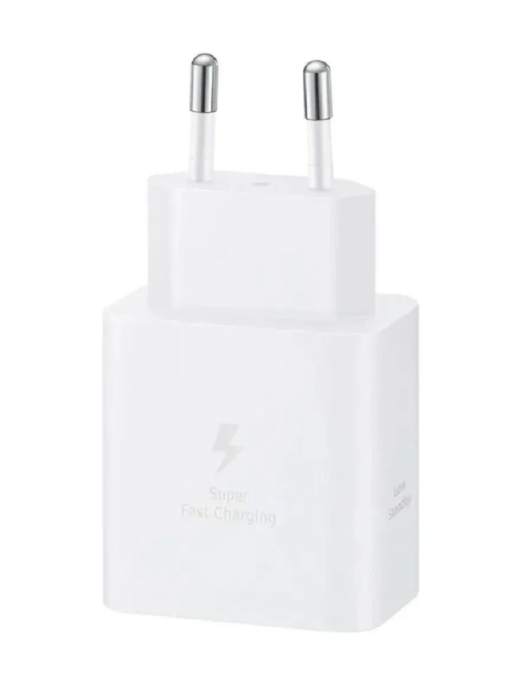 Сетевое зарядное устройство Samsung 45W EP-T4511 45W USB-C, с кабелем 1.8m/5A, PD Power Adapter, белый, для Samsung Смартфон планшет