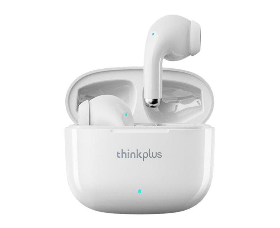 Беспроводные Bluetooth-наушники LENOVO LP40 Thinkplus — белые