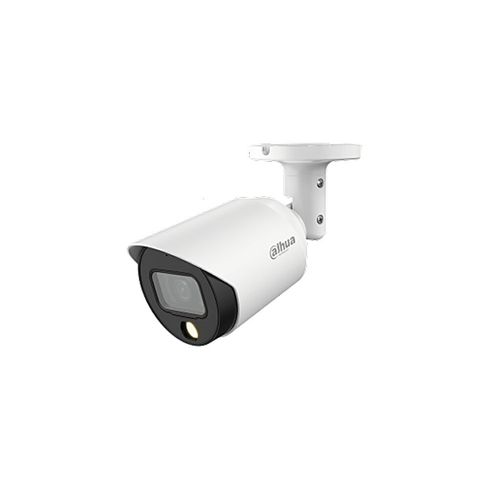 HD-камера Dahua DH-HAC-HFW1239TP-A-LED-0280B-S2 — 2 Мп, фиксированный объектив, ИК до 20 м, уличная
