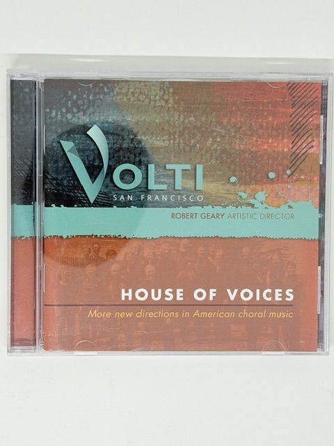 Музыкальный диск Volti San Francisco, Robert Geary-House Of Voices (More New Directions In American Choral Music)(CD, USA) '12 NM