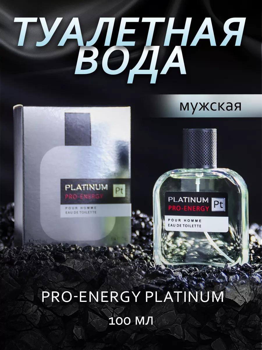 Туалетная вода мужская Pro-Energy Platinum, 100 мл