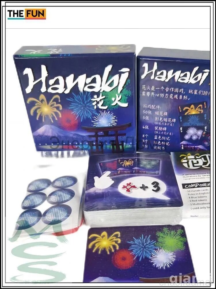 Карточная игра Hanabi новая версия