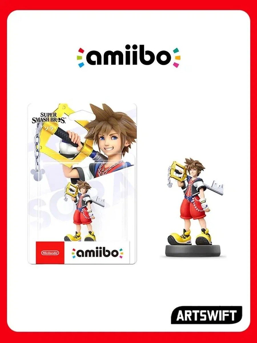 Nintendo amiibo Фигурка Сора / Sora (Super Smash Bros. Collection) Asian Version ARTSWIFT