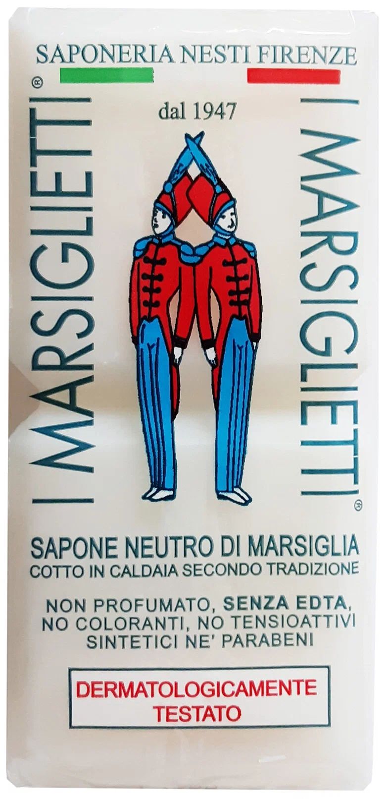 Мыло кусковое Nesti Dante Марсельское традиционное, 200 г