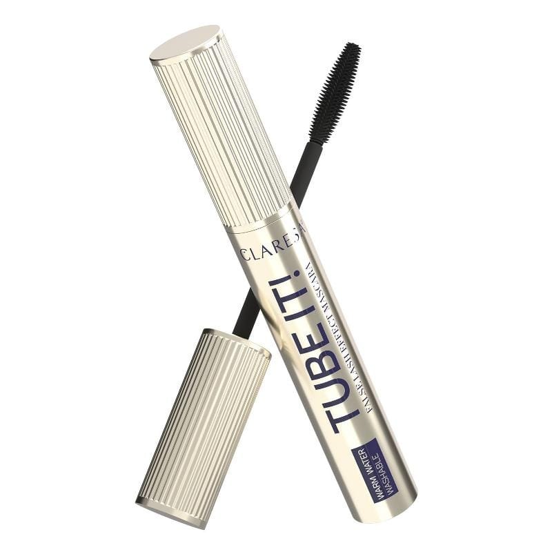 Тушь для ресниц Claresa Tube It False Lash Effect, черный, 8 г