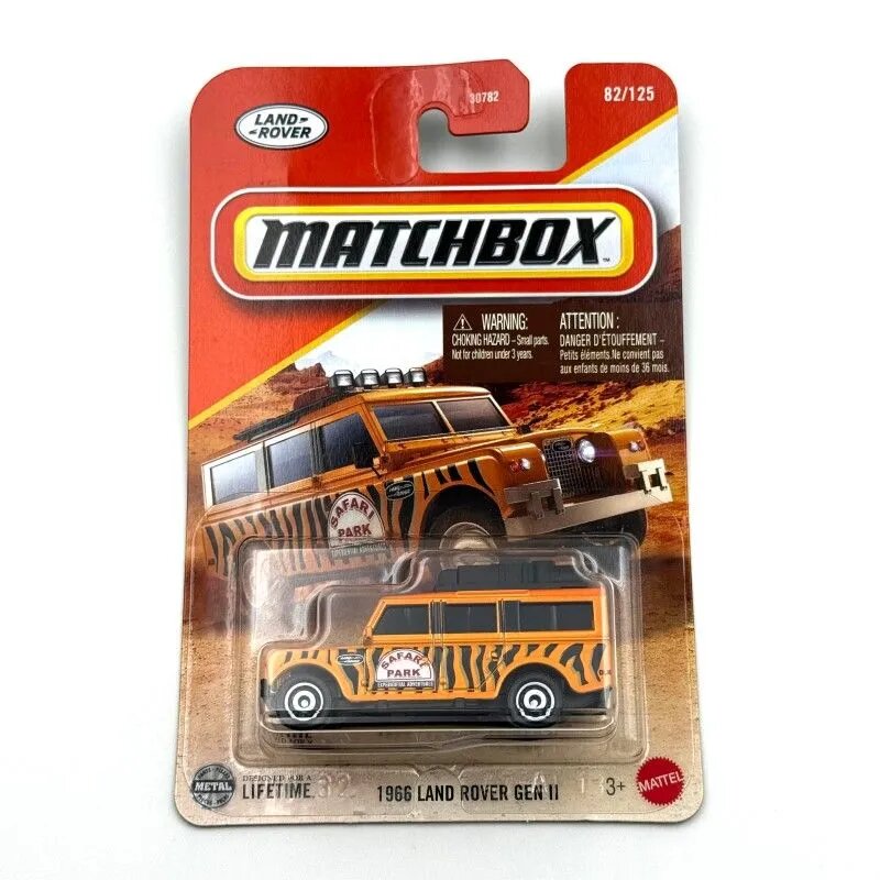 Машинка Matchbox Toys 1:64 Scale Die-Cast Basic Car 30782 66 Land Rover Gen II