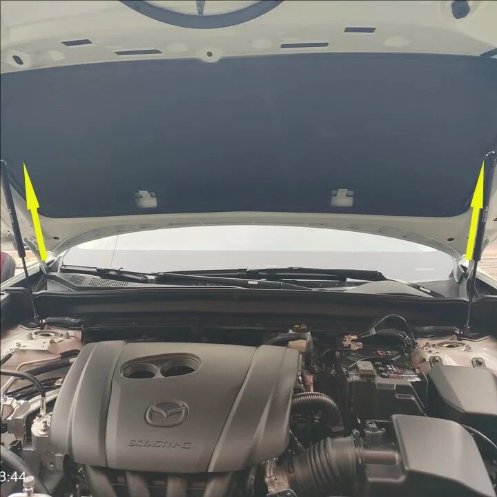 Газовые упоры капота для Mazda CX-30 (DM) 2019-2026 Амортизаторы Мазда СХ-30 2 шт