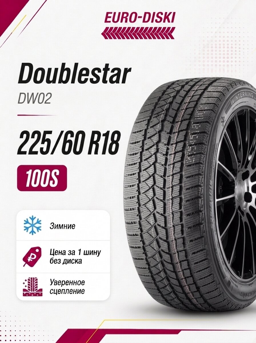 Зимние шины 18/225/60 Doublestar DW02 100S