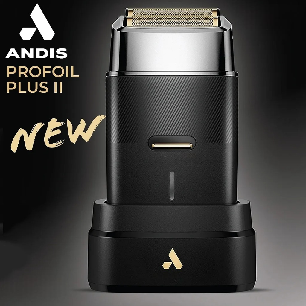 Шейвер профессиональный Andis ProFoil Lithium Plus Shaver II, TS-3 (563612) BlackChrome, 9000 об/мин, черный