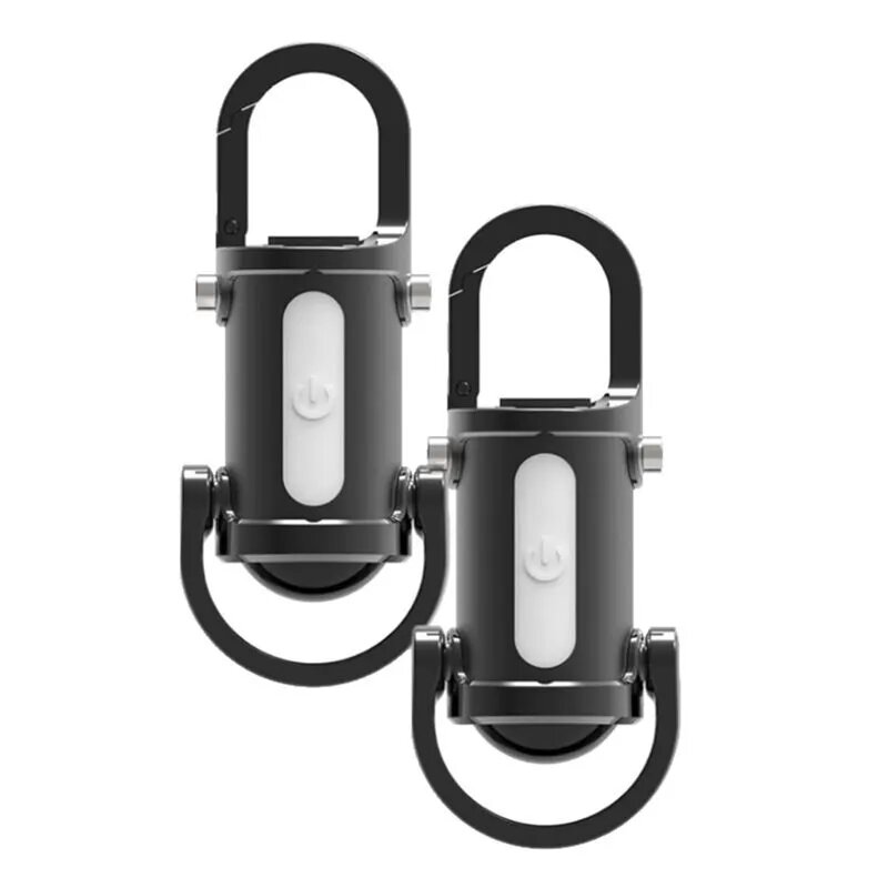 Миниатюрный фонарь. Карманный Lumilinks Mini Torch / 3-в-1: фонарик, пауэрбанк и брелок, Черный