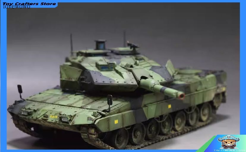 Шведский танк Strv.122 в эксклюзивной сборке 1/35 от 82404