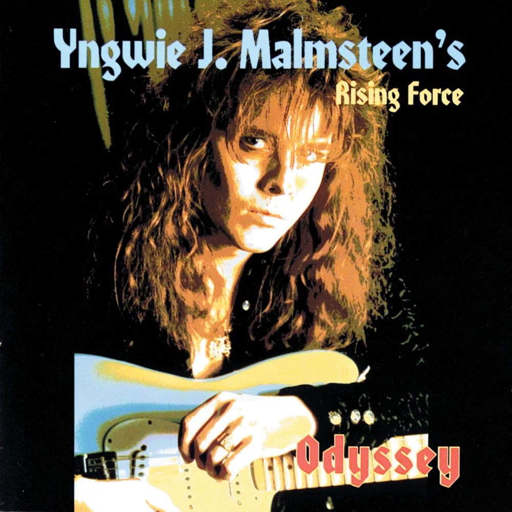 Yngwie J. Malmsteen: "Odyssey" + буклет 8 стр, хард - рок, хэви - метал (1988, CD диск)