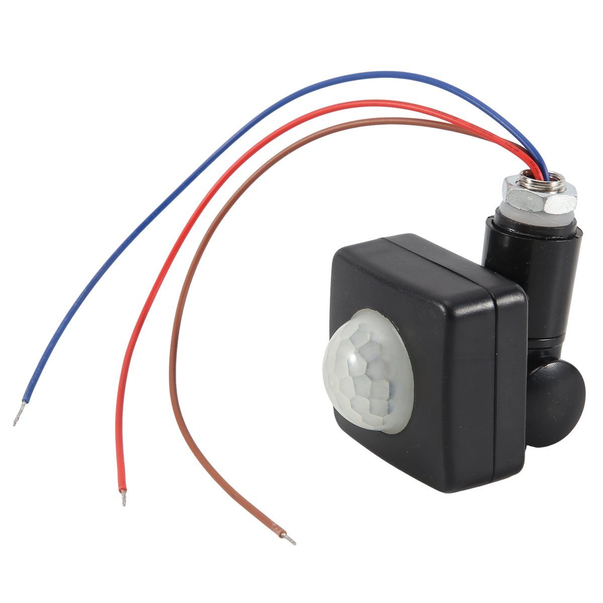 S0AC85-265V IP65 Датчик движения Регулируемый PIR-переключатель Ультратонкий светодиодный свет PIR Открытый датчик