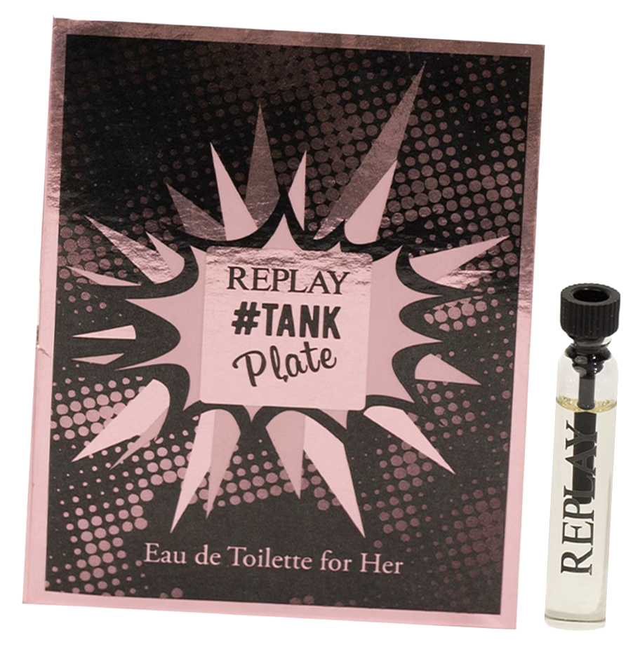 Туалетная вода Replay Tank Plate For Her мини-флакон 2 / Пробник аромата Реплей Танк Плейт Фо Хе / Красивый парфюм