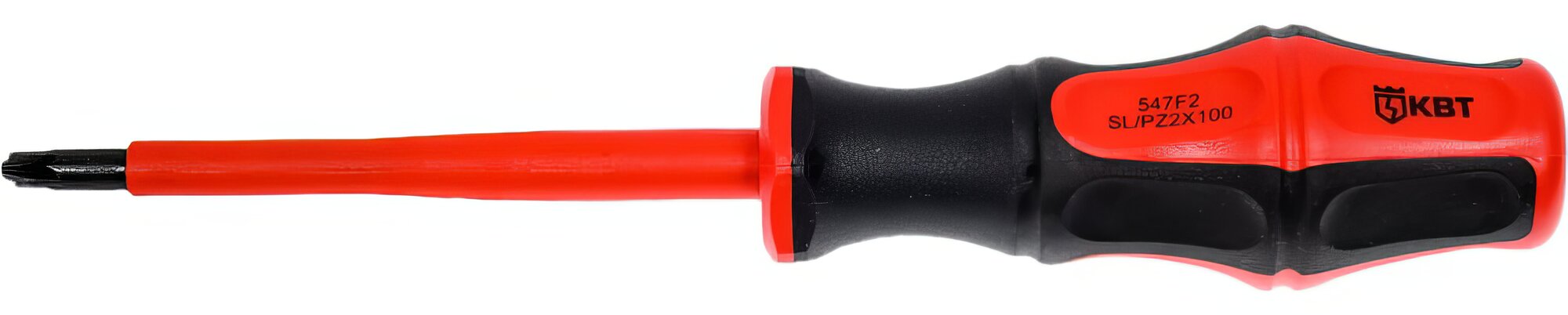 Диэлектрическая отвертка КВТ Профи PZ/FL2x100 79779