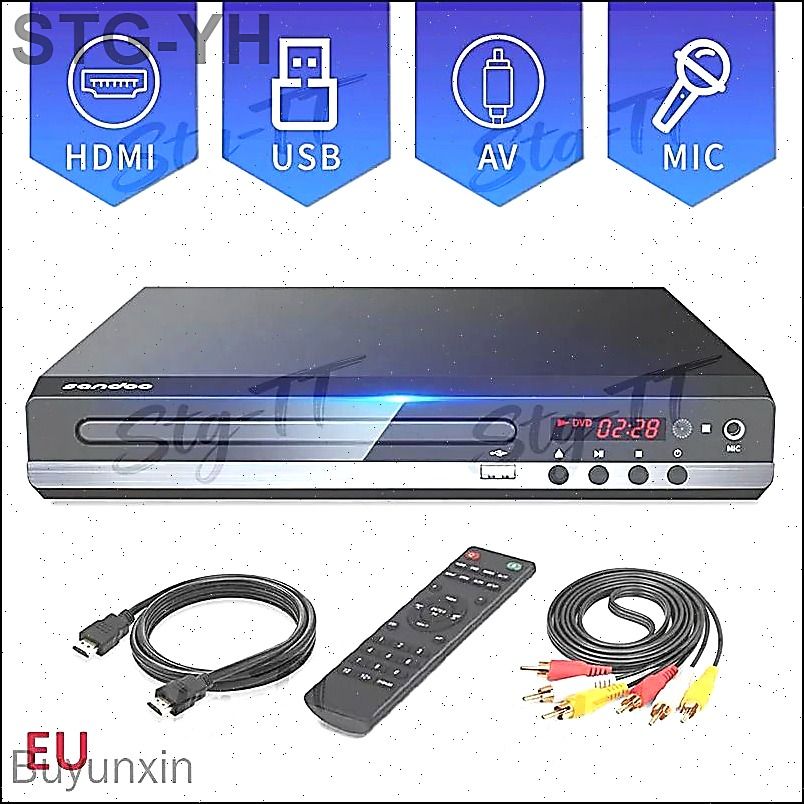 Новый Домашний HD DVD видеоплеер-DW-008