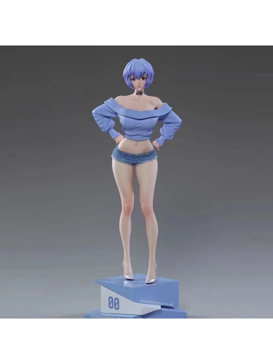 Фигурка Рей Аянами из аниме NEON GENESIS EVANGELION, высота 30 см, 1 шт