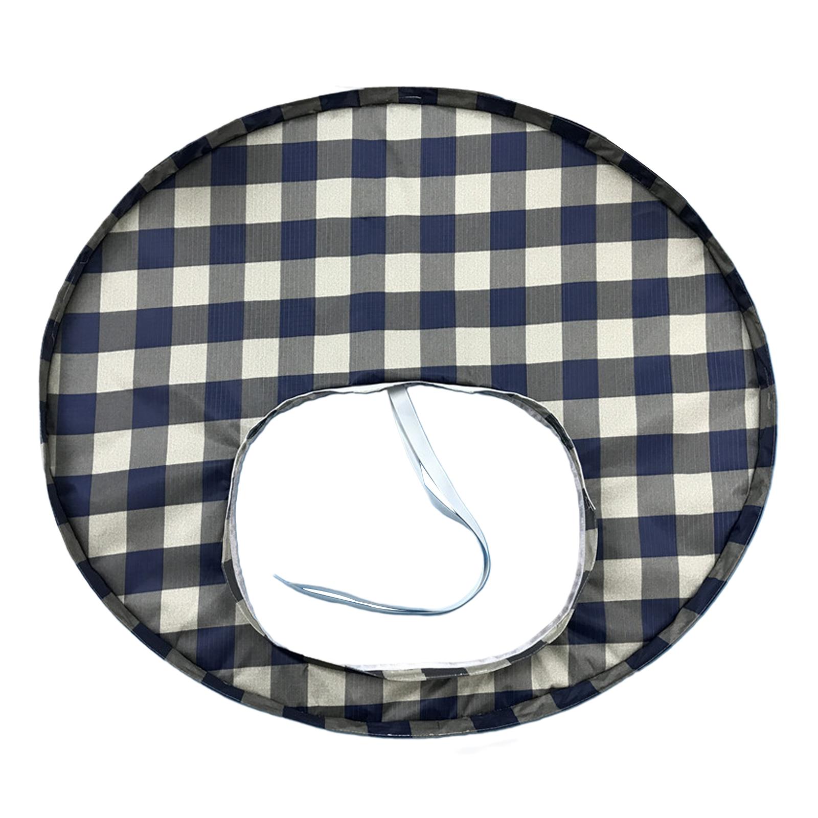 Portable Baby Eating Table Mat Cushion Table Mat Cover for Toddler Kids Lattice