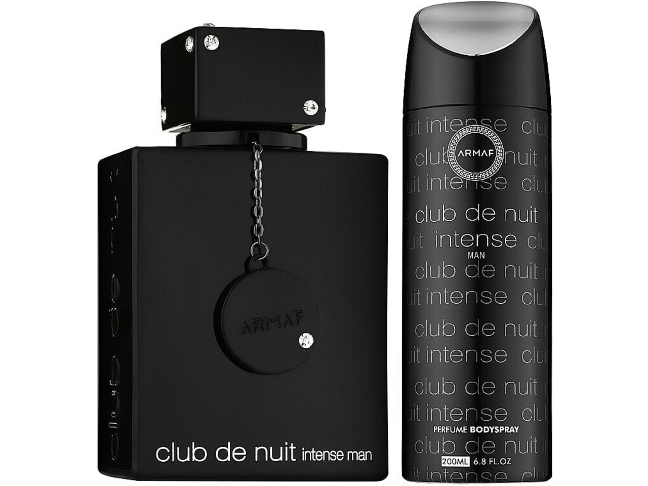 Дезодорант ARMAF парфюмерный Club De Nuit Intense Man, Туалетная вода 105 мл+ Дезодарант 200мл, стойкая парфюмерная композиция