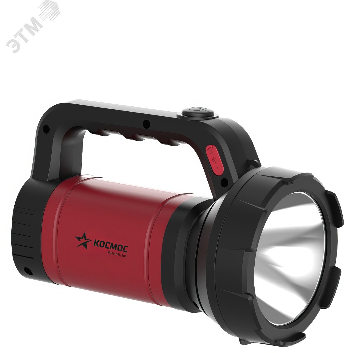 Фонарь-прожектор аккумуляторный , 5W LED, аккум. 3,7V 2,4 ah, 350Lm - 5 часов, 100m - 18 часа,