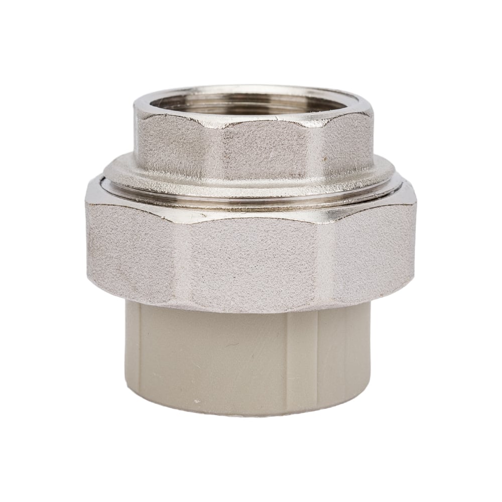 Комбинированная муфта VALFEX PP-R серая, разъем 32х1 дюйма ВР 10155025Г 127-0336
