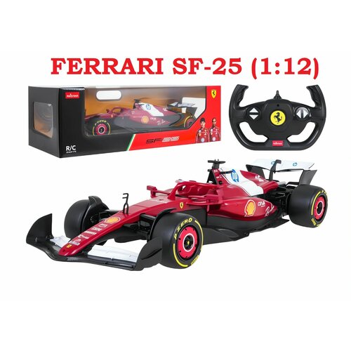 фото Радиоуправляемая модель болида формулы-1. rastar. феррари "ferrari" sf-25 № 16/шарль леклер (масштаб 1:12) сезон 2025