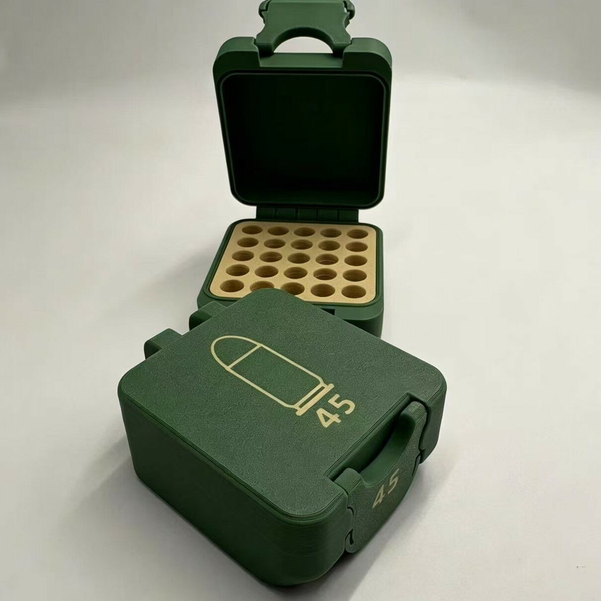 3D-печатный миниатюрный ящик для хранения боеприпасов 22LR, мини-ящики для хранения боеприпасов